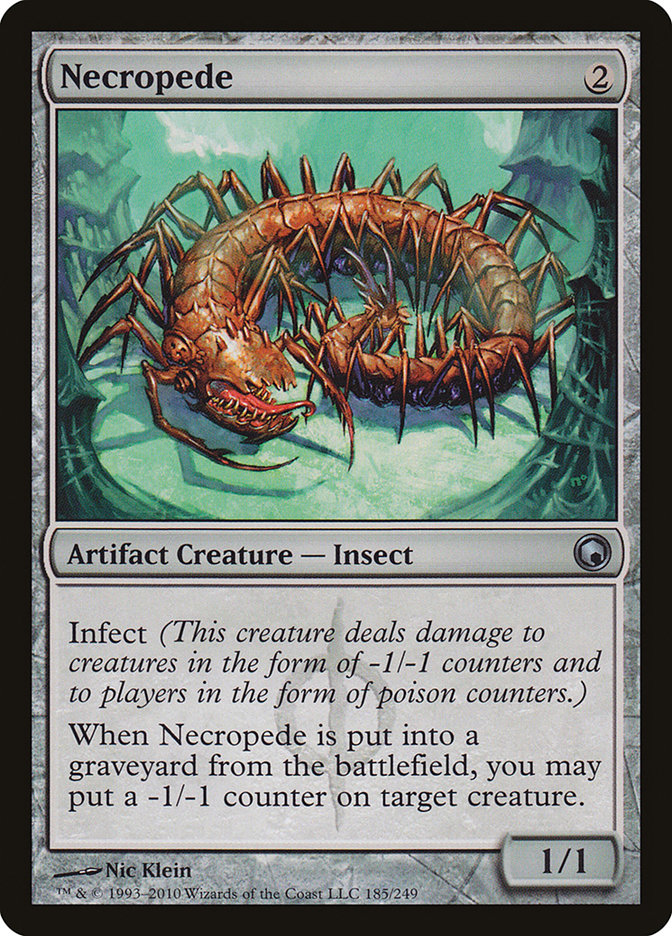 Necropede [Scars of Mirrodin] | Good Games Morley