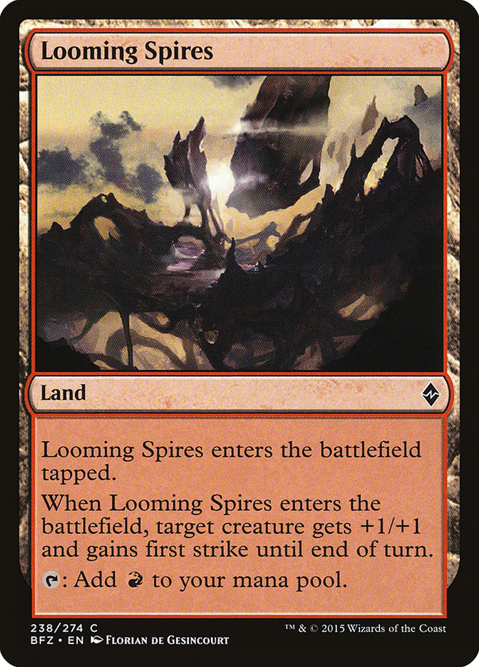 Looming Spires [Battle for Zendikar] | Good Games Morley