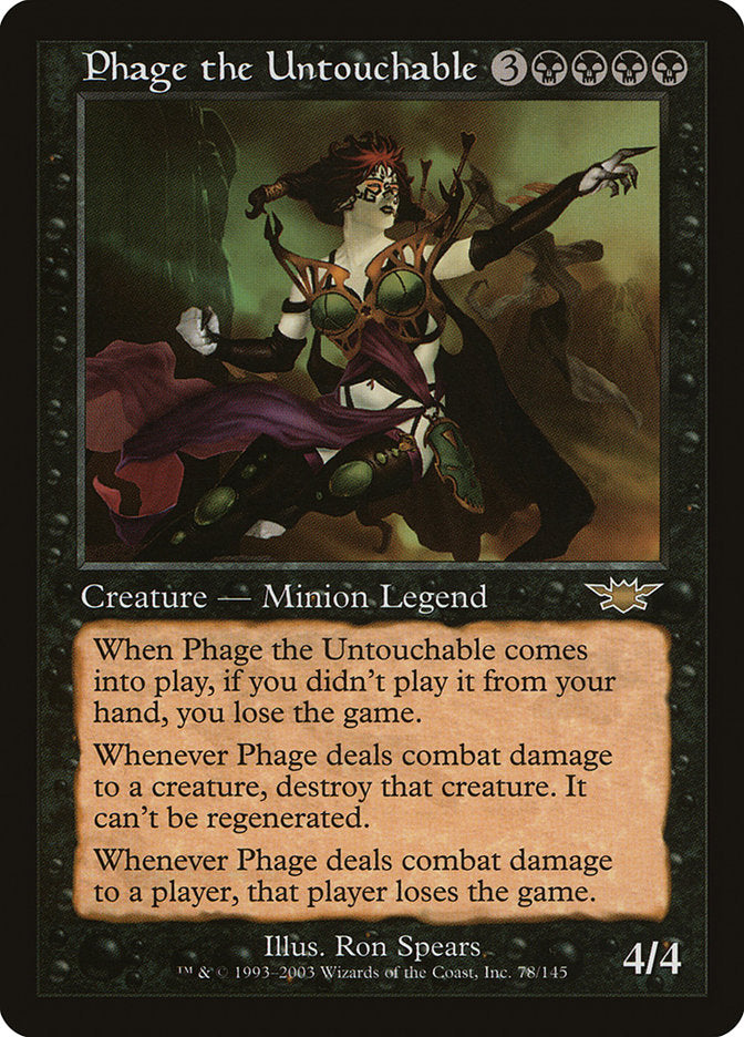 Phage the Untouchable [Legions] | Good Games Morley