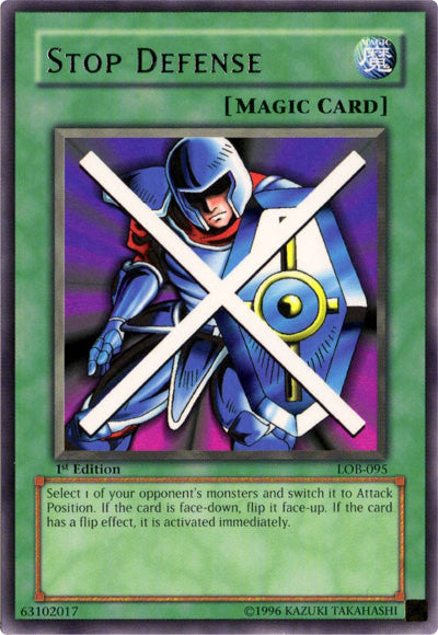 Stop Defense [LOB-095] Rare | Good Games Morley