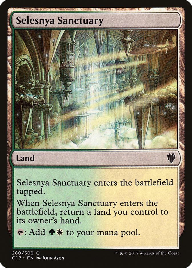 Selesnya Sanctuary [Commander 2017] | Good Games Morley