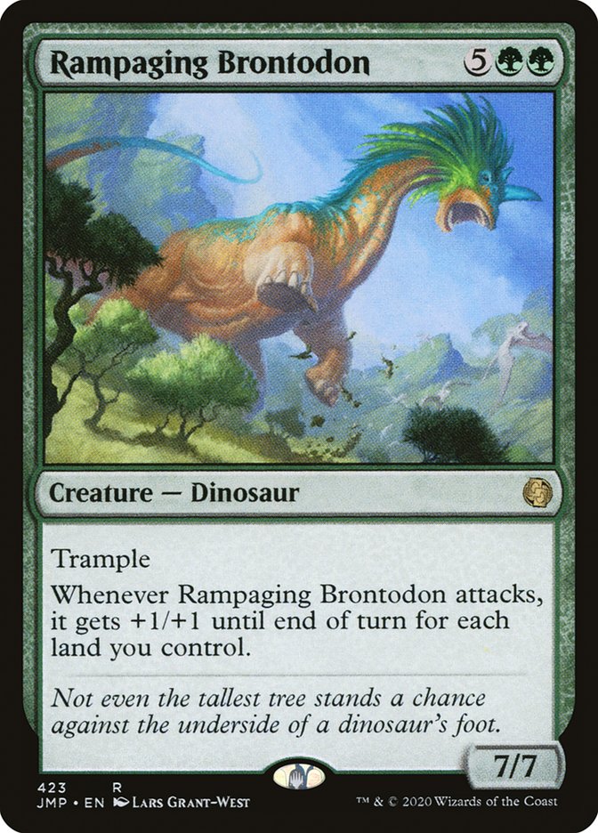 Rampaging Brontodon [Jumpstart] | Good Games Morley