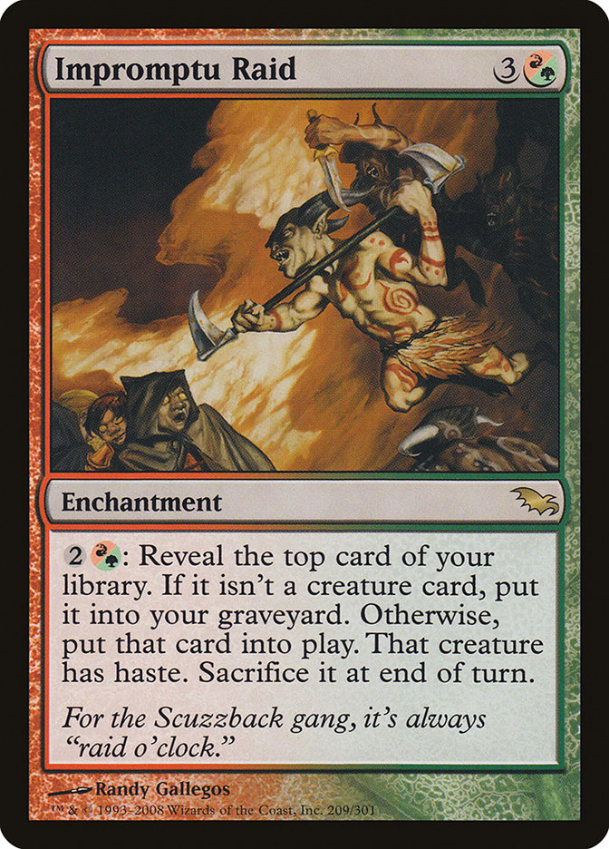 Impromptu Raid [Shadowmoor] | Good Games Morley