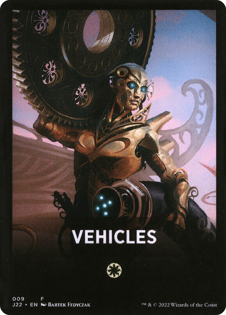 Vehicles Theme Card [Jumpstart 2022 Front Cards] | Good Games Morley