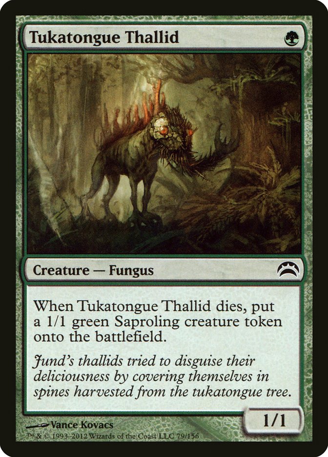 Tukatongue Thallid [Planechase 2012] | Good Games Morley