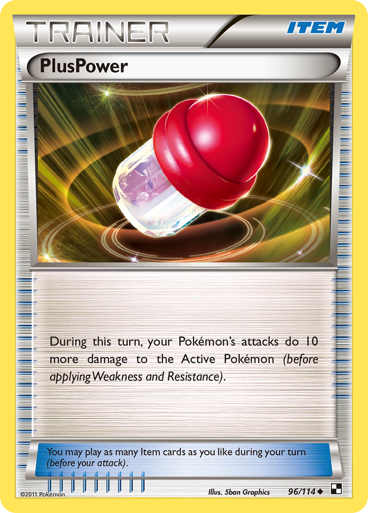 PlusPower (96/114) [Black & White: Base Set] | Good Games Morley