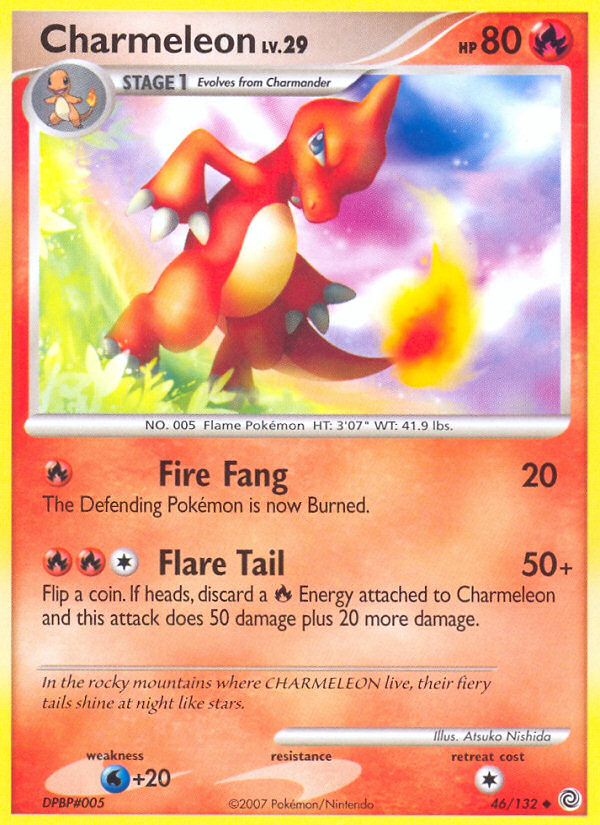 Charmeleon (46/132) [Diamond & Pearl: Secret Wonders] | Good Games Morley