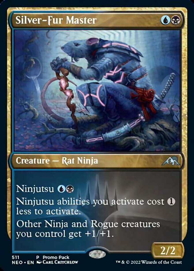 Silver-Fur Master (Promo Pack) [Kamigawa: Neon Dynasty Promos] | Good Games Morley