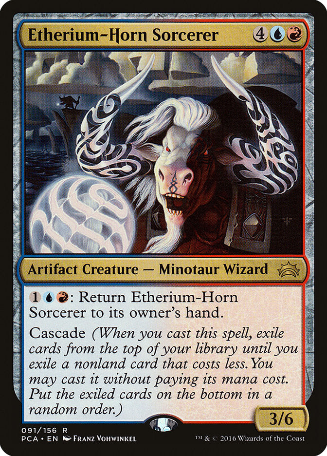 Etherium-Horn Sorcerer [Planechase Anthology] | Good Games Morley