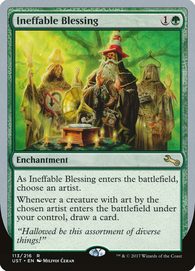 Ineffable Blessing ("choose an artist") [Unstable] | Good Games Morley