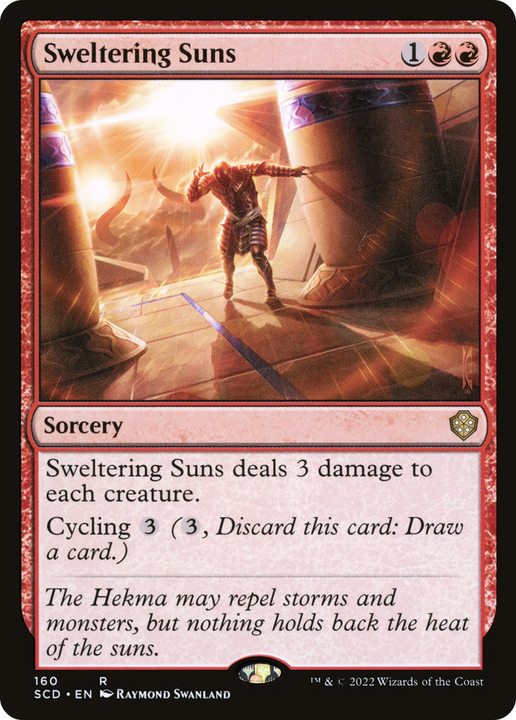 Sweltering Suns [Starter Commander Decks] | Good Games Morley