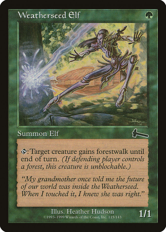 Weatherseed Elf [Urza's Legacy] | Good Games Morley