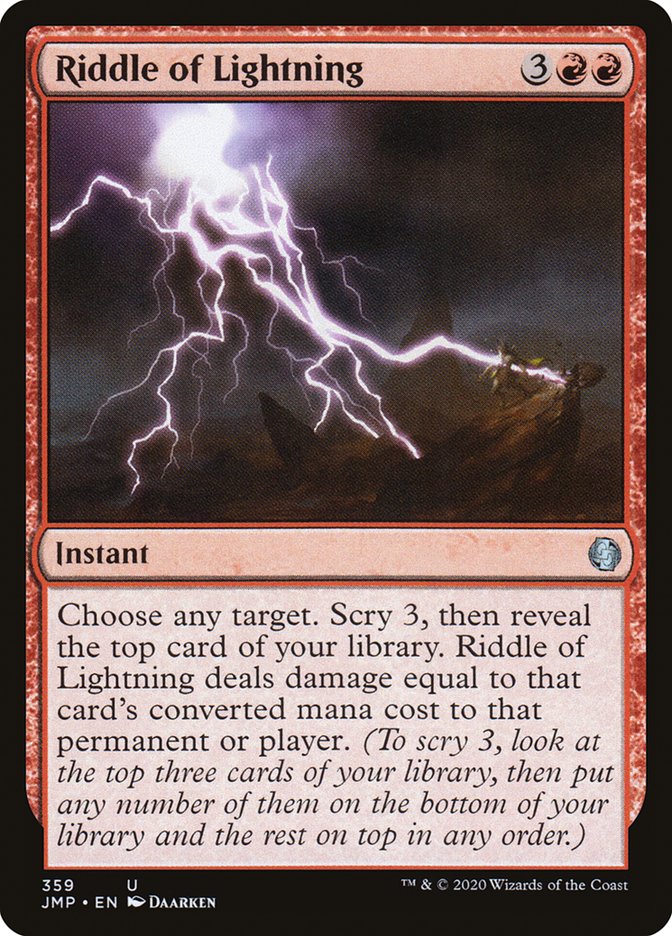 Riddle of Lightning [Jumpstart] | Good Games Morley