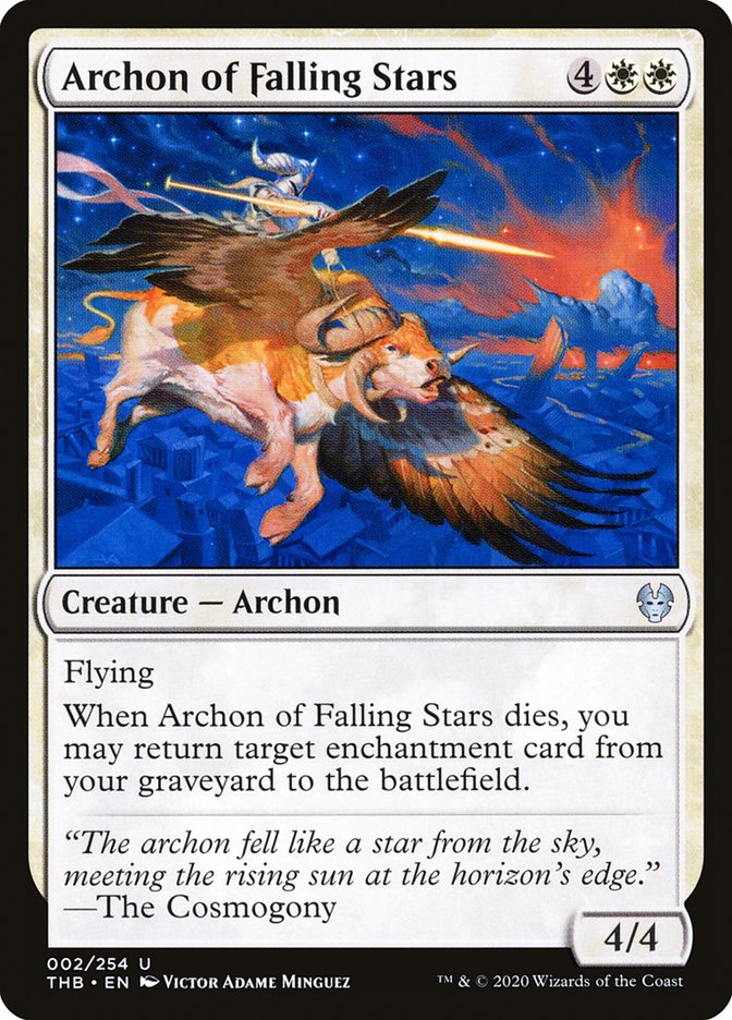 Archon of Falling Stars [Theros Beyond Death] | Good Games Morley