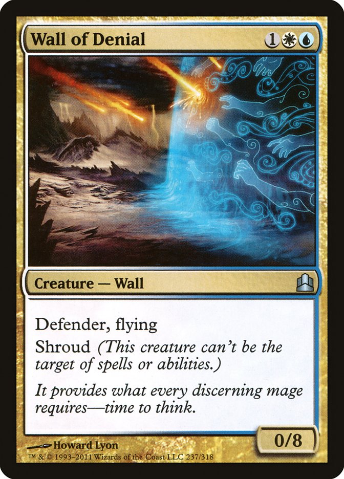 Wall of Denial [Commander 2011] | Good Games Morley