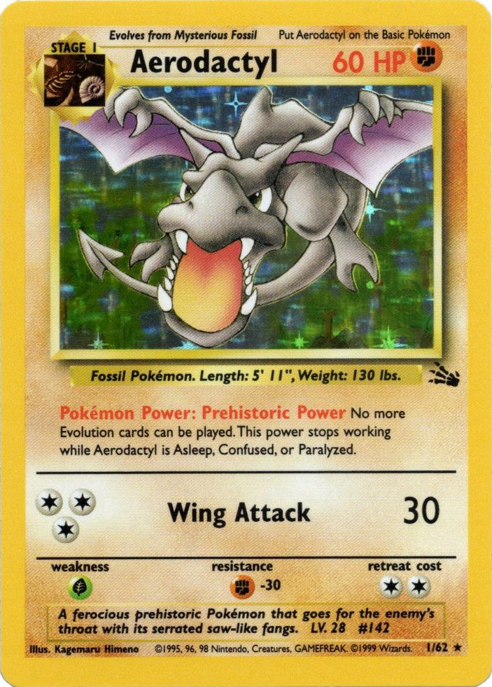 Aerodactyl (1/62) [Fossil Unlimited] | Good Games Morley