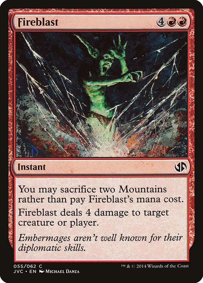 Fireblast [Duel Decks Anthology] | Good Games Morley
