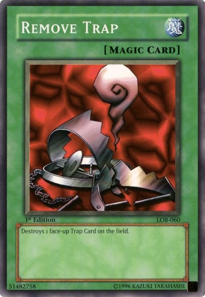 Remove Trap [LOB-060] Common | Good Games Morley