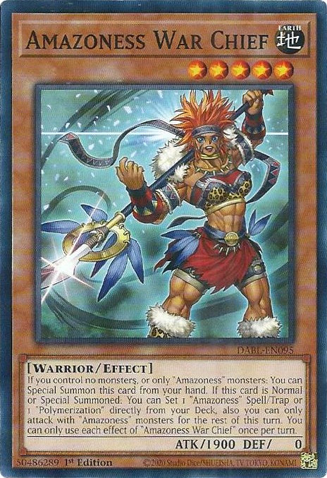 Amazoness War Chief [DABL-EN095] Common | Good Games Morley