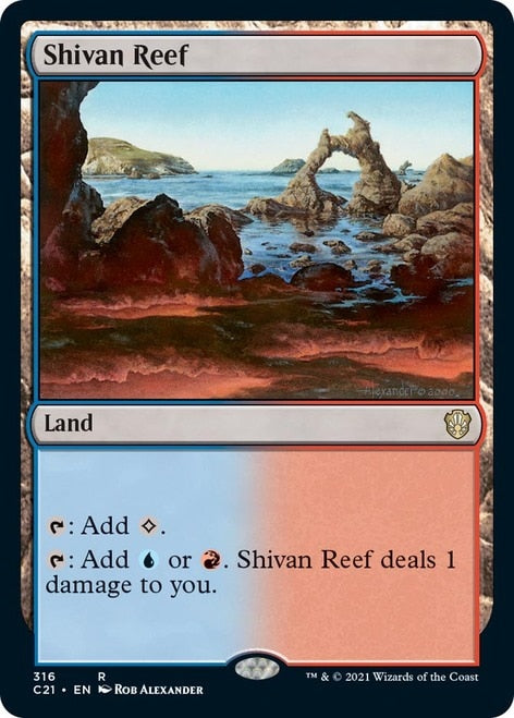 Shivan Reef [Commander 2021] | Good Games Morley