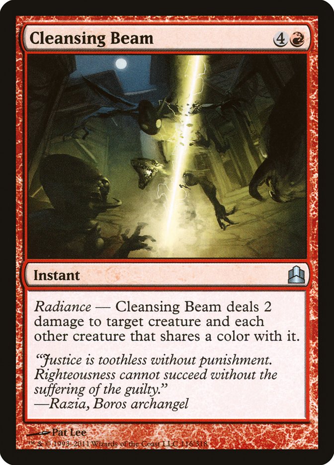 Cleansing Beam [Commander 2011] | Good Games Morley
