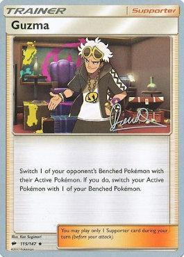 Guzma (115/147) (Infinite Force - Diego Cassiraga) [World Championships 2017] | Good Games Morley
