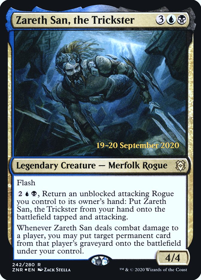 Zareth San, the Trickster [Zendikar Rising Prerelease Promos] | Good Games Morley
