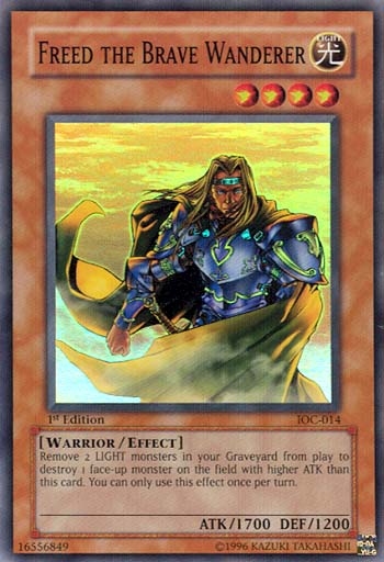 Freed the Brave Wanderer [IOC-014] Super Rare | Good Games Morley