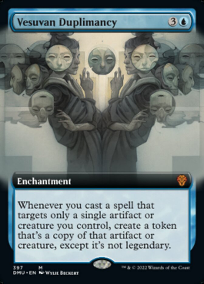 Vesuvan Duplimancy (Extended Art) [Dominaria United] | Good Games Morley