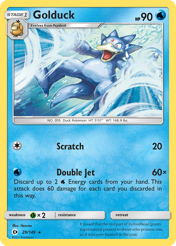 Golduck (29/149) [Sun & Moon: Base Set] | Good Games Morley