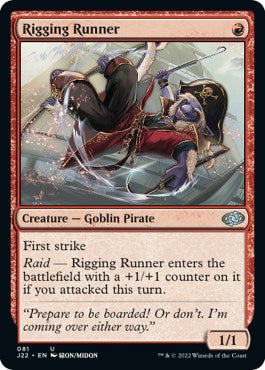 Rigging Runner [Jumpstart 2022] | Good Games Morley