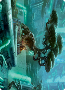 Forest Art Card [Kamigawa: Neon Dynasty Art Series] | Good Games Morley