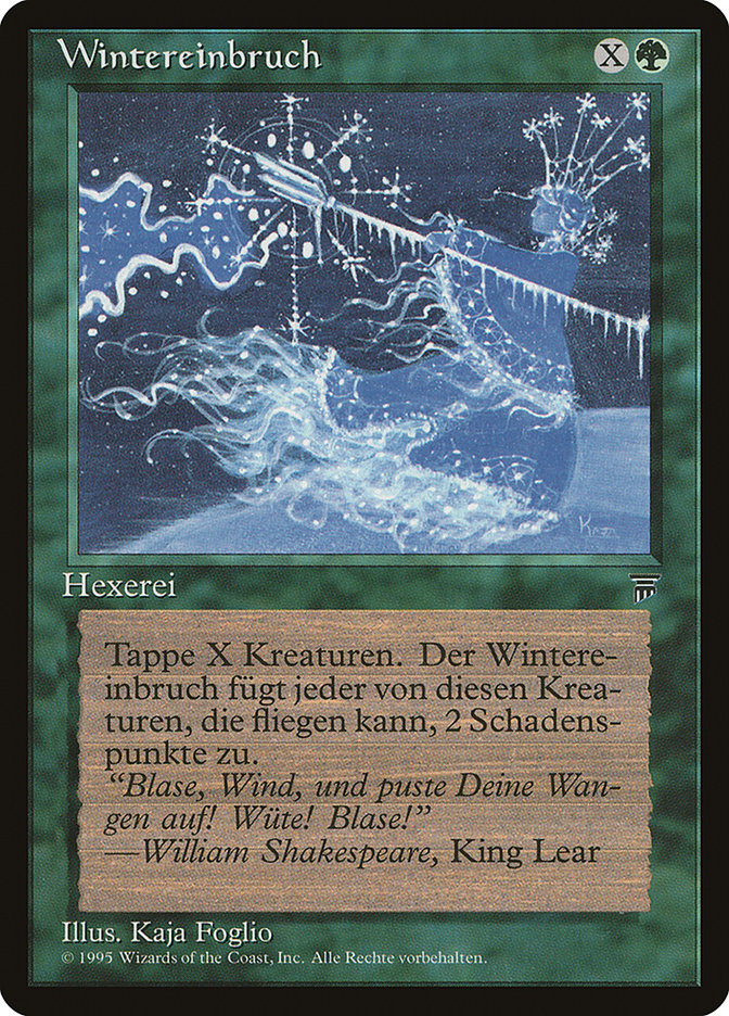 Winter Blast (German) - "Wintereinbruch" [Renaissance] | Good Games Morley