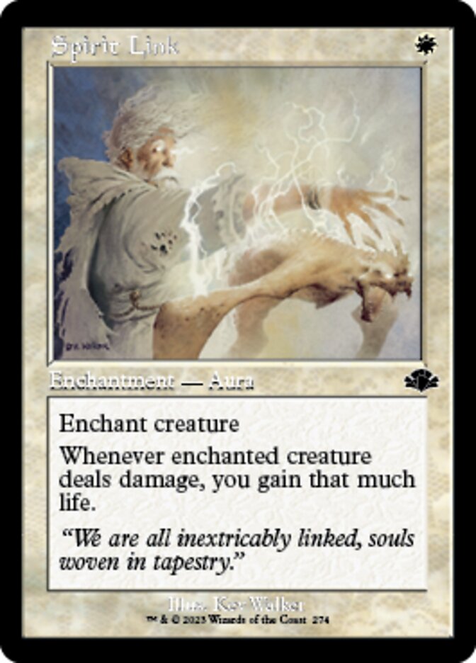Spirit Link (Retro) [Dominaria Remastered] | Good Games Morley