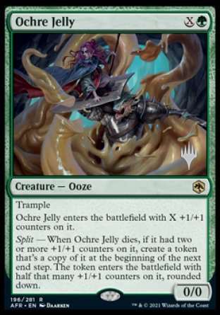 Ochre Jelly (Promo Pack) [Dungeons & Dragons: Adventures in the Forgotten Realms Promos] | Good Games Morley
