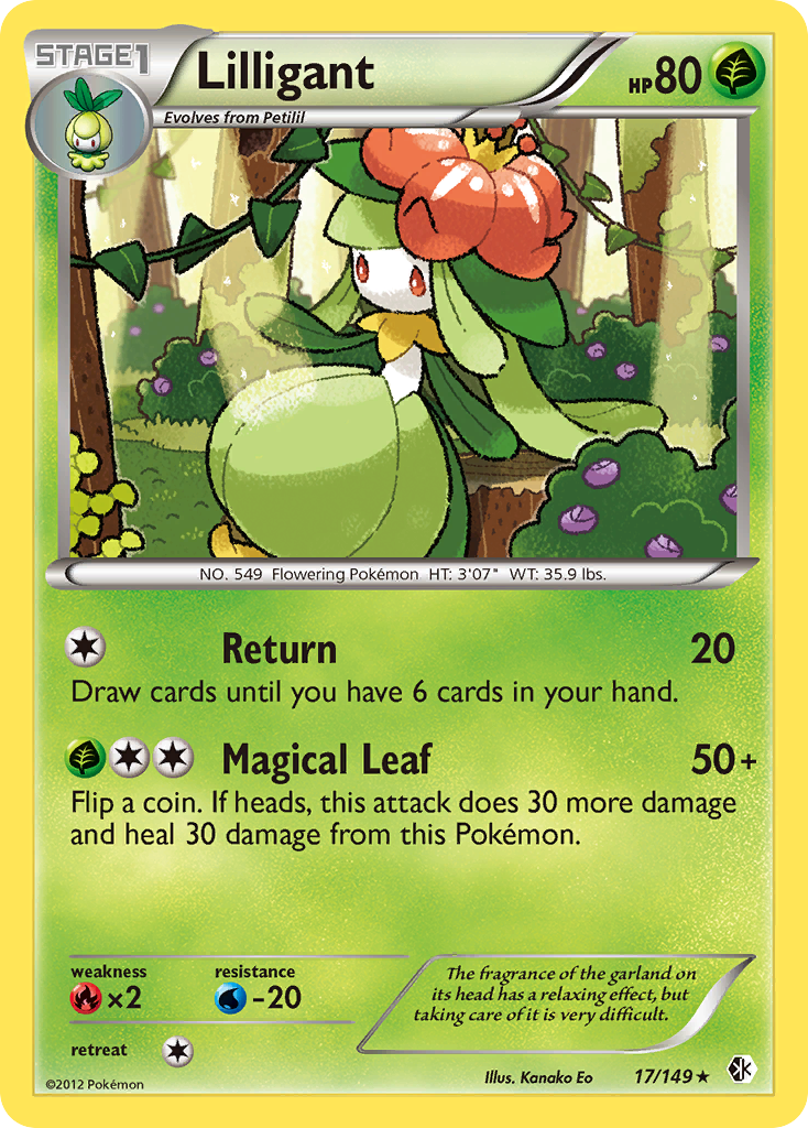Lilligant (17/149) [Black & White: Boundaries Crossed] | Good Games Morley
