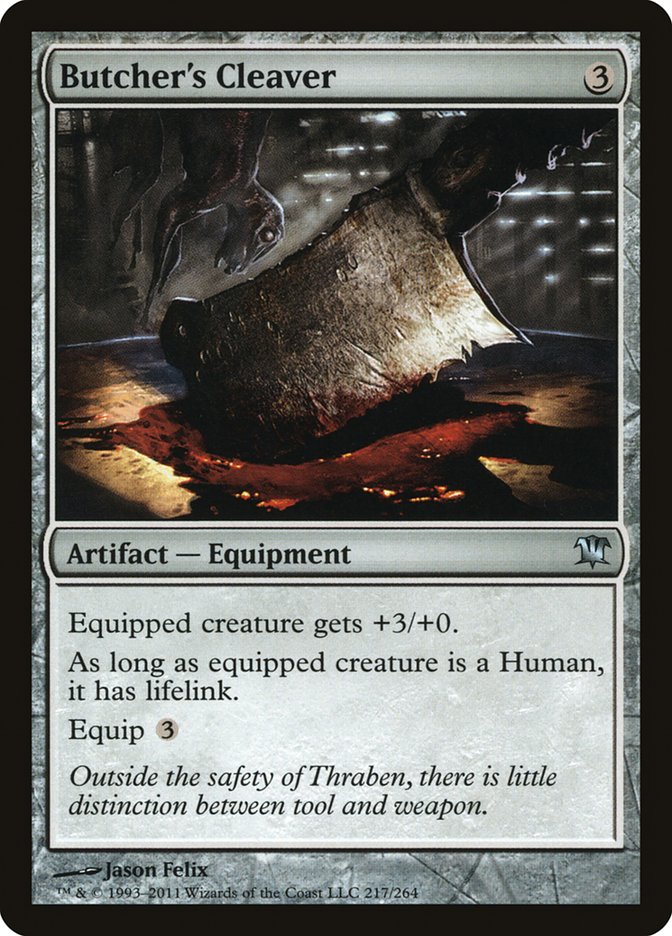 Butcher's Cleaver [Innistrad] | Good Games Morley