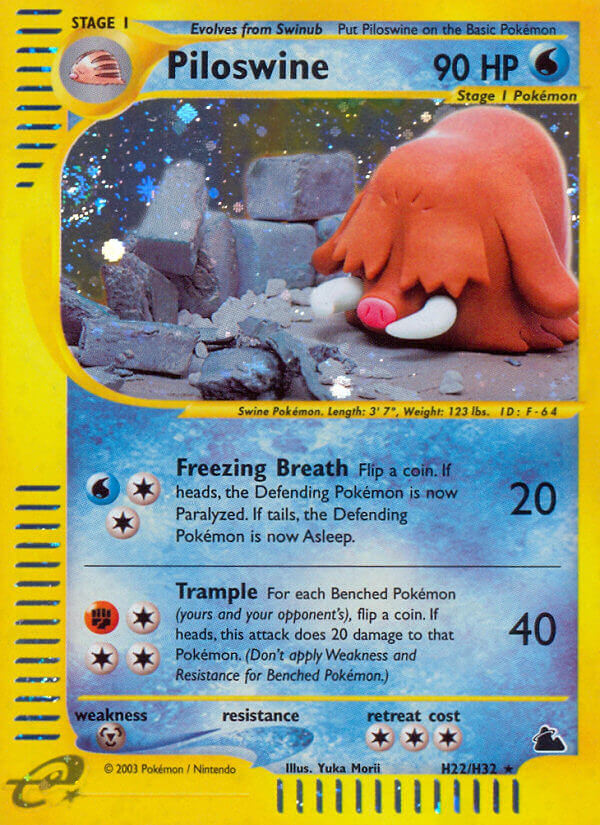 Piloswine (H22/H32) [Skyridge] | Good Games Morley