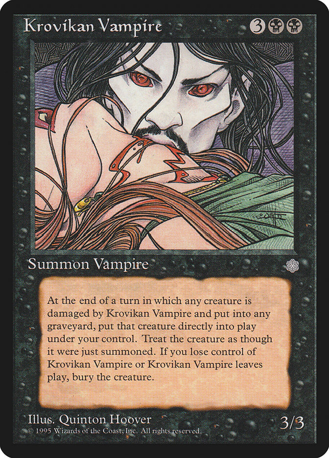 Krovikan Vampire [Ice Age] | Good Games Morley