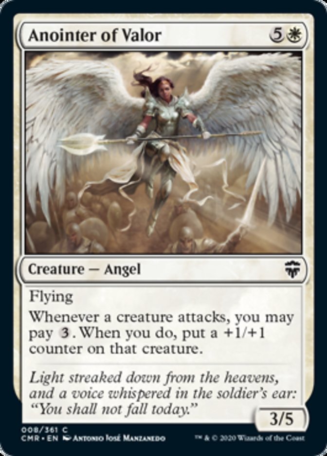 Anointer of Valor [Commander Legends] | Good Games Morley