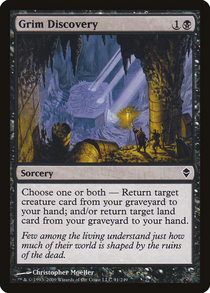 Grim Discovery [Zendikar] | Good Games Morley
