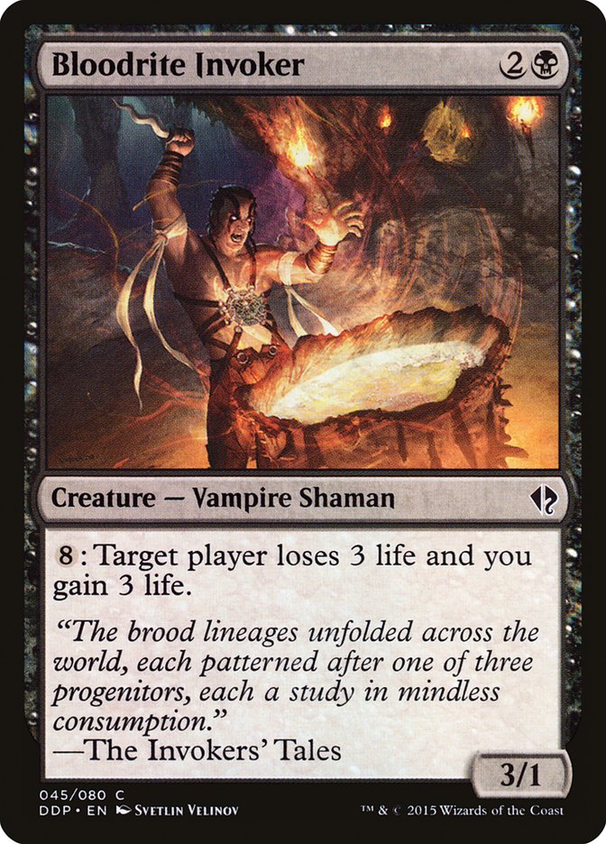 Bloodrite Invoker [Duel Decks: Zendikar vs. Eldrazi] | Good Games Morley