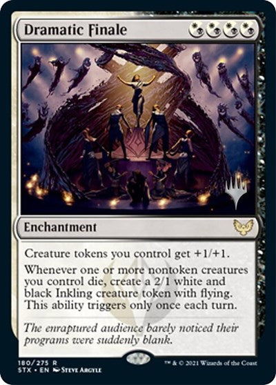 Dramatic Finale (Promo Pack) [Strixhaven: School of Mages Promos] | Good Games Morley