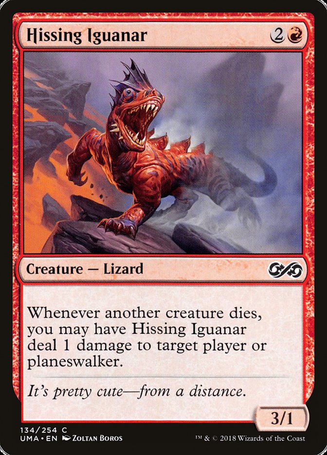 Hissing Iguanar [Ultimate Masters] | Good Games Morley