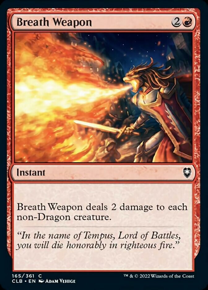 Breath Weapon [Commander Legends: Battle for Baldur's Gate] | Good Games Morley