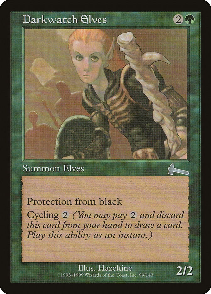 Darkwatch Elves [Urza's Legacy] | Good Games Morley