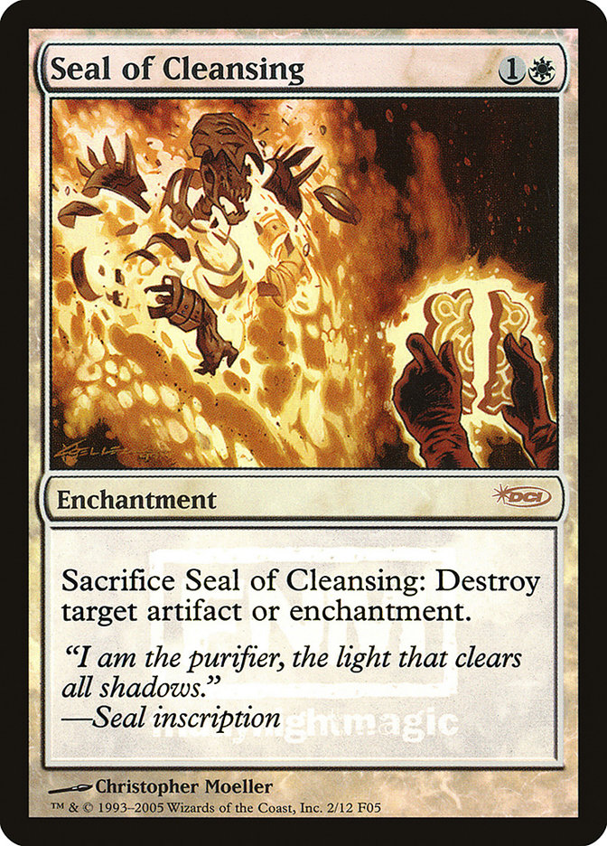 Seal of Cleansing [Friday Night Magic 2005] | Good Games Morley
