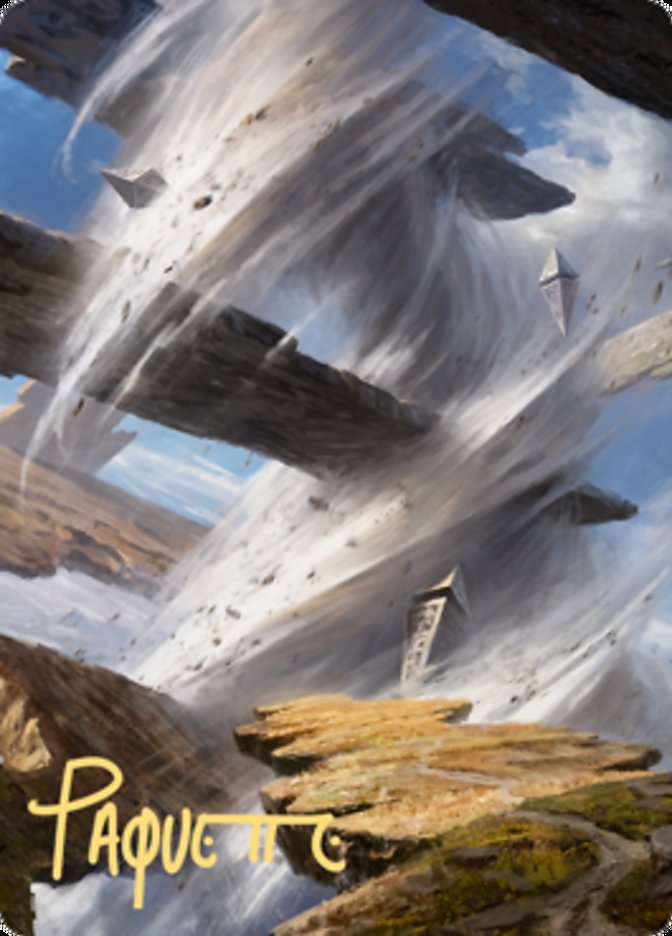 Plains 2 Art Card (Gold-Stamped Signature) [Zendikar Rising Art Series] | Good Games Morley