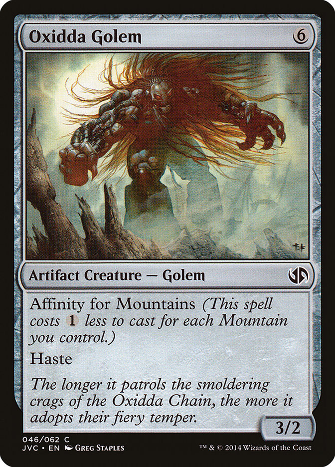 Oxidda Golem [Duel Decks Anthology] | Good Games Morley
