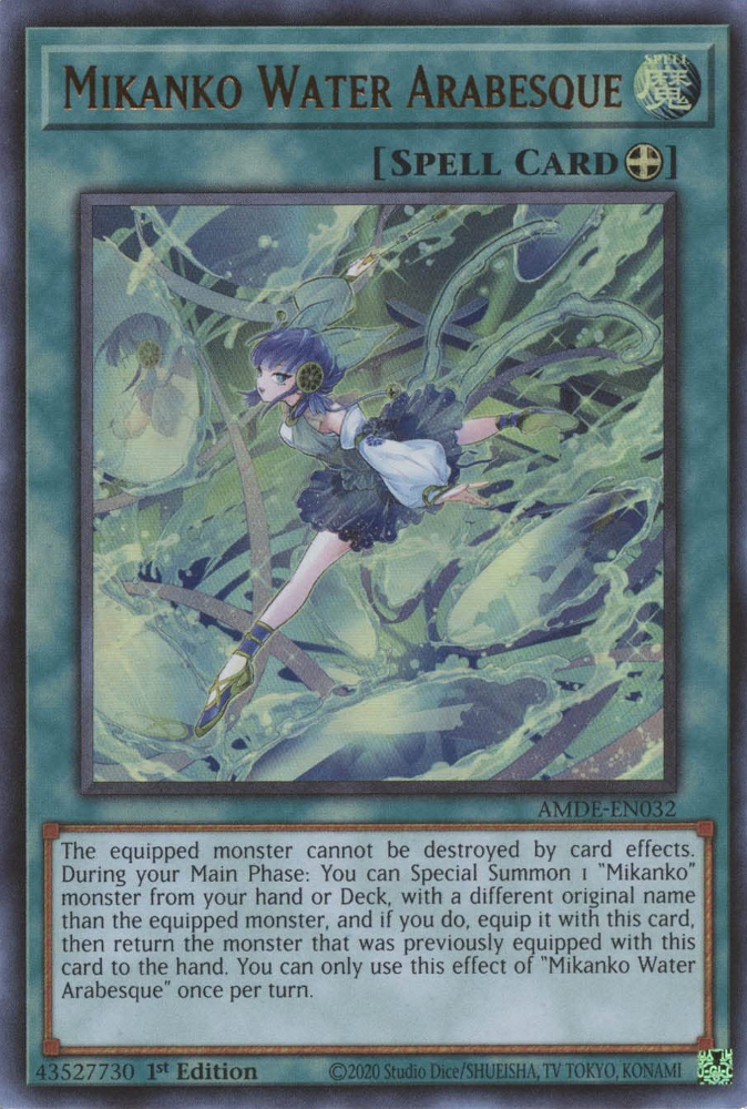 Mikanko Water Arabesque [AMDE-EN032] Ultra Rare | Good Games Morley
